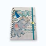 Caderneta de Vacina Elefante Arco-íris
