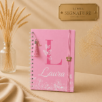 Caderneta Floral Clean| Vacina