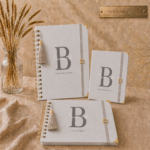 Kit Cinza Nobre Primeiros Registro| Caderneta de Vacina,Livro do Bebê e Porta Documentos.