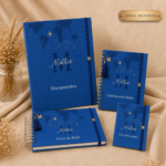 Kit Pequeno Explorador Premium | Pasta Catálogo, caderneta de Vacina, Livro do Bebê e Porta Documentos.
