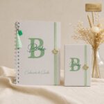 Kit Verde Celadon Essencial | Caderneta de Vacina e Porta Documentos.