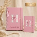 Kit Rosa Candy Essencial | Caderneta de Vacina e Porta Documentos.