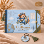 Livro do bebê Pequeno Aviador